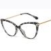 Buli cat eye reading glasses Schildpatt reading help glasses women reading glass glasses with presumption spring hinge oversize Cateye (color: g size: +3.50)