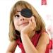 Breathable Adjustable Strabismus Eye Patch for Adults & Kids | Silk Lazy Eye Mask for Amblyopia (Black - Buy Online on GoSupps.com