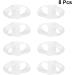 FARUTA 4 Pairs Bunion Corrector Toe Separators for Kids and Adults - Silicone Gel Toe Guards for Hammer Toes and Claw Toes - Toe Straightener for Women, Men, and Children - Buy Online on GoSupps.com