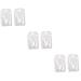 FRCOLOR Set of 3 Manicure Fibre Acrylic Nails Silk Fibres Manicure Tools Gel Kit for Nails Manicure Kits Nail Extension White
