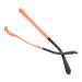 Lubrel glasses glasses 1 pair of children and glasses temporary repair parts Universal-TR-Silicon-Student replacement glasses orange