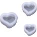 Ciieeo 9 Pcs Silicone Molds Chocolate Stencils for Crafts Crystal Drop Mold Cake Mold Epoxy Resin Heart Mx3pcs Whitex3pcs - Buy Online on GoSupps.com