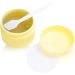 Tianzd 24-Piece 20ml White Plastic Empty Cream Can Set with Lids & Spatulas - Ideal Cosmetic Containers for International Shipping - Buy Online on GoSupps.com