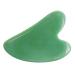 Medimama Gua Sha Massage Tool, Rose Quartz Gua Sha Facial Beauty Tools for Wrinkles, Skin Tightening, Lift Firming, Eye Puffiness Treatment, Neck Anti Aging and Body Muscle Relaxing Green Guasha-green