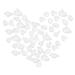 PLAFOPE 3 Manicure Tools Cotton Balls Gel Nail Polish Nail Gel Cleaning Cotton Nail Wipes Cotton Pad Cotton Rounds Algodones Para Desmaquillar Nail Remover Tool Nail Cleaning Cotton White