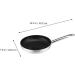 Zerodeko Flat Skillet Cooking Tool 1 PC Aluminum Steak Skillet Tool Universal Flat Bottom Wok Frying Pot Silver 39.5X20CM - Buy Online on GoSupps.com