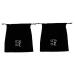 MUSISALY 2pcs Velvet Bag Hair Dryer Bag for Travel Hair Dryer Organizer Hair Dryer Travel Bag Travel Drawstring Bag Hair Dryer Bag Drawstring Curling Iron Travel Bag Hair Dryer Travel Pouch