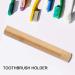 FTVOGUE Eco-Friendly Bamboo Toothbrush Case - Portable Wooden Travel Protector for Toothbrushes - Buy Online on GoSupps.com