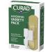 CURAD Assorted Adhesive Bandages - 4-Sided Seal Variety Pack (30 Count) | Ideal for First Aid Kits - Multi-Pack of 6 - International Shipping Available - Buy Online on GoSupps.com