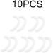 10pcs/Set Face Mask DIY Universal Ear Artifact Sleeve Silicone Earmuffs Ear Protection Comfortable Unisex Transparent - Buy Online on GoSupps.com