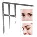 Golden Ratio Caliper Eyebrow Ruler - Stainless Steel Sliding Makeup Tool for Perfect Eyebrow Shaping (Black) | International Shipping - Buy Online on GoSupps.com