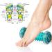 MoMoee Foot Massage Roller and Spiky Ball Therapy Set for Plantar Fasciitis Pain Relief and Muscle Recovery (Green) - Buy Online on GoSupps.com