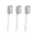 FOSOO Electric Toothbrush Replacement Brush Head Big Clean Brush Heads Refill Compatible with ACE/APEX/NOV Electric Toothbrush 3 Count