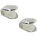 EXCEART 2Pcs Gold Plated Single Fang Tooth Grill Cap | Hip Hop Party Accessories - Buy Online on GoSupps.com