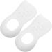 Mobestech Arch Support Insoles - 4 Pairs Foot Pads for O/X Type Leg Correction - TPR White Foot Sleeves for Improved Comfort - Buy Online on GoSupps.com