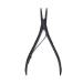 Professional Hair Extension Pliers Stainless Steel Hair Extension Tools Multi Functional Pliers Hair Extension Pliers (Color : Black)