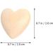 Toyvian 50 Pieces Peach Heart Spacer Circle Pearls - Unfinished Valentine Garland for Jewelry & Mini Decorations - 2x2cm Wooden Child Craft Supplies - Buy Online on GoSupps.com