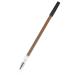 Mikinona Portable Eyebrow Non-smudging Home Women Makeup Wood Pencil Wooden for 1 count (Pack of 1) Coffee