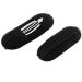 10 Pcs Black Sponge Bump Up Hair Clip Volume Padding Bun Updo Magic Head Insert Hair Barrettes Maker Tool Hairpins Hair Accessories