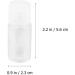 Solustre 10ml Empty Travel Bottles - 24 Pack Refillable Plastic Containers with Flip Lid for Shampoo Creams & Liquids - Buy Online on GoSupps.com