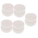 minkissy 10 Sets Triangular Sponge Puff Wedge Shape Makeup Sponge Concealer Puff Wedge Makeup Foundation Sponge Puff Triangle Puff Cosmetic White Girl Face Loose Powder