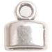 100PCS Antiqued Silver Metal Cord End Caps for Leather Art - ChangJin One Box - Buy Online on GoSupps.com