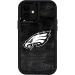Skinit Decal Phone Skin Compatible with OtterBox Defender Pro Case for iPhone 12 - Officially Licensed NFL Philadelphia Eagles Black & White Design