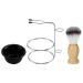 Beaupretty Hairstyling accessories 1 Set M Nner shaving brush set hair shaving brush shaving bowl shaved