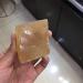 Natural Orange Calcite aquare Crystal Gemstone Reiki Iceland Spar Crystal Cube Natural Stones and Minerals - Buy Online on GoSupps.com