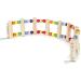 Agate Bird Ladder for Nymphensittich | Wooden Climbing Swing Toy | Bird Cage Accessories for Pets 6*39cm - Buy Online on GoSupps.com
