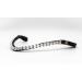 BRIDLERY Browband Stunning White Black Warmblood