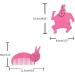 Limtula Playful Pink Rabbit Mirror and Comb Set Compact and Portable Comb Acrylic Material Perfect for Everyday Use and Travel - Buy Online on GoSupps.com