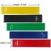 9 Inch Resistance Loops Set of 5 - Heavy Duty Exercise Bands with Carry Bag & Instruction Guide for Home Fitness - Buy Online on GoSupps.com