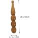 Ultechnovo 20 STK Pearl Massage Stick | Wooden Bodystick & Gua Sha Tool for Foot & Body Massage | Acupuncture Point Relief | Fragrant Wood Cosmetics - Buy Online on GoSupps.com