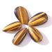 Natural Gold Flash Tiger Eye Gem Drop 1pc