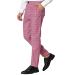 NREALY Pants Mens Long Casual Sport Pants Slim Fit Plaid Trousers Running Joggers Sweatpants 3X-Large T5-pink