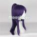Ensemble Stars Souma Kanzaki Cosplay Wig - Medium Long Purple Synthetic Hair Unisex Party Wig with Claw Clip Ponytail - Buy Online on GoSupps.com