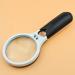 Glass with 3 LED Lights Hand-held 3X 45X Lens high Definition Illumination Magnifier Good Times - Buy Online on GoSupps.com