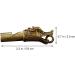 NUOBESTY Dragon Whistle Brass Emergency Survival Keychain 2pcs - Buy Online on GoSupps.com
