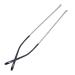 Eyeglass Leg Ear Hook Holder 1 Pair Metal Eyeglass Replacement Temples Eyeglass Frame Temples for Men and Women Silver