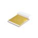 Yuegit 100 Pieces Imitation Gold Leaf Sheets : Gold Foil Sheets for Craft Gilding Art Decoration Home Decoration Paintings and Furnitures 5.5X5.5 Inch (Gold)