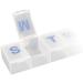 7-Day Pill Organizer Box for Vitamins & Medicine | Clear Case Holder - Best for Travel & Daily Use - Buy Online on GoSupps.com