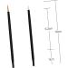 Hemoton 200 Pcs Eyeliner Makeup Makeup Gadgets Lip Scrubber Tool Wand Makeup Brushes - Buy Online on GoSupps.com