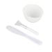 Face Mask Mixing Bowl Set Facemask Mixing Tool Kit with Facial Mask Bowl Stick Spatula Silicone Face Mask Brush & Premium Soft Face Brushes