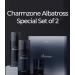 CHARMZONE Albatross Men's Skincare Set | Aftershave Toner & Emulsion | Hydrating Father's Day Gift | 10.5 fl. oz Travel Size - Buy Online on GoSupps.com