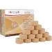 HEALQU Self Adhesive Bandage Wrap   Cohesive Tape for Athletic & Sports - 1 x 5 Yard Self Adherent Medical Tape  Flexible  Waterproof Elastic Bandages for Wrist & Ankle Vet Wrap for Dogs (Box of 36) 1 Box of 36