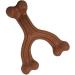 Nylabone Fork Dog Bones - Bison Flavor for Heavy Chewers | Small - 1 Piece (Up to 11kg) - Buy Online on GoSupps.com