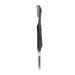 Verdant Touch Double Head Eyebrow Brush Double Head Eyebrow Eyelash Comb Foldable Portable Brow Mascara Brush Women's Makeup Grooming Tool Black