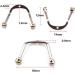 Glasses Nose Pads Spectacle Nosepiece Eyeglasses accessories1 Piece Metal Nose Pad Holder Eyeglass Nose Pad Arm Replacement Nose Bridge - Buy Online on GoSupps.com