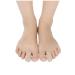 DEAVER Silicone Toe Protector Made of Elastic Fabric Lined with Silicone Gel Toe Sleeve Protectors Relief Toe Pressure Pain Corn and Calluses Remover 1 Pcs Small
